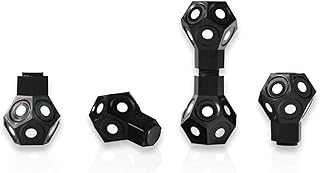 AESUB dice – Referenzpunkt-Würfel für 3D-Scanning, für bis zu 11 Targets (6 mm), mit Magnet, ideal zur Scan-Vorbereitung & Markerreduktion, für komplexe Objekte