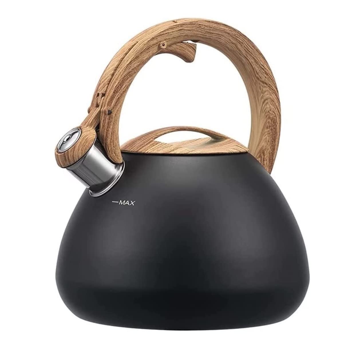 Czajnik z Gwizdkiem 2.5L Czajnik Z Gwizdkiem Ze Stali Nierdzewnej Kuchnia Płyta Kuchenna Czajnik Camping Czajnik Do Herbaty Czajniczek Do Kuchenki Gazowej Kuchenka Indukcyjna Gwizdanie Czajnik Czajnik