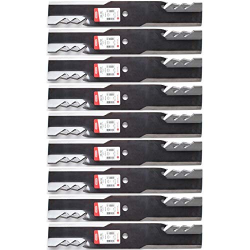 9PK Oregon 396-726 Gator G6 Blades for Scag 482462 482878 Exmark 103-6580 103-6582