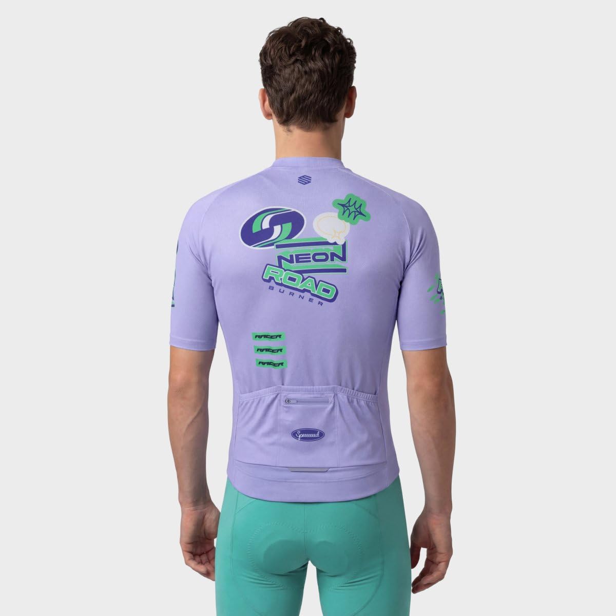SIROKO Maillot Ciclismo Mesh Manga Corta M8 NRC Purple Morado