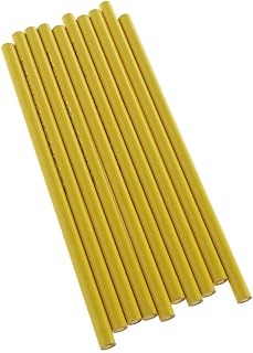 10 lápices profesionales de costura de tela, herramientas de costura, ideales para coser, cortar y marcar en varios materiales, color amarillo