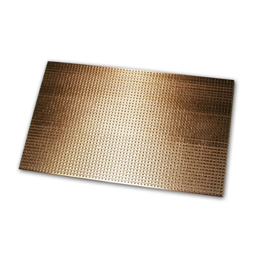 world-trading-net Platine 160x100 mm Streifenrasterplatine Kupfer Cover