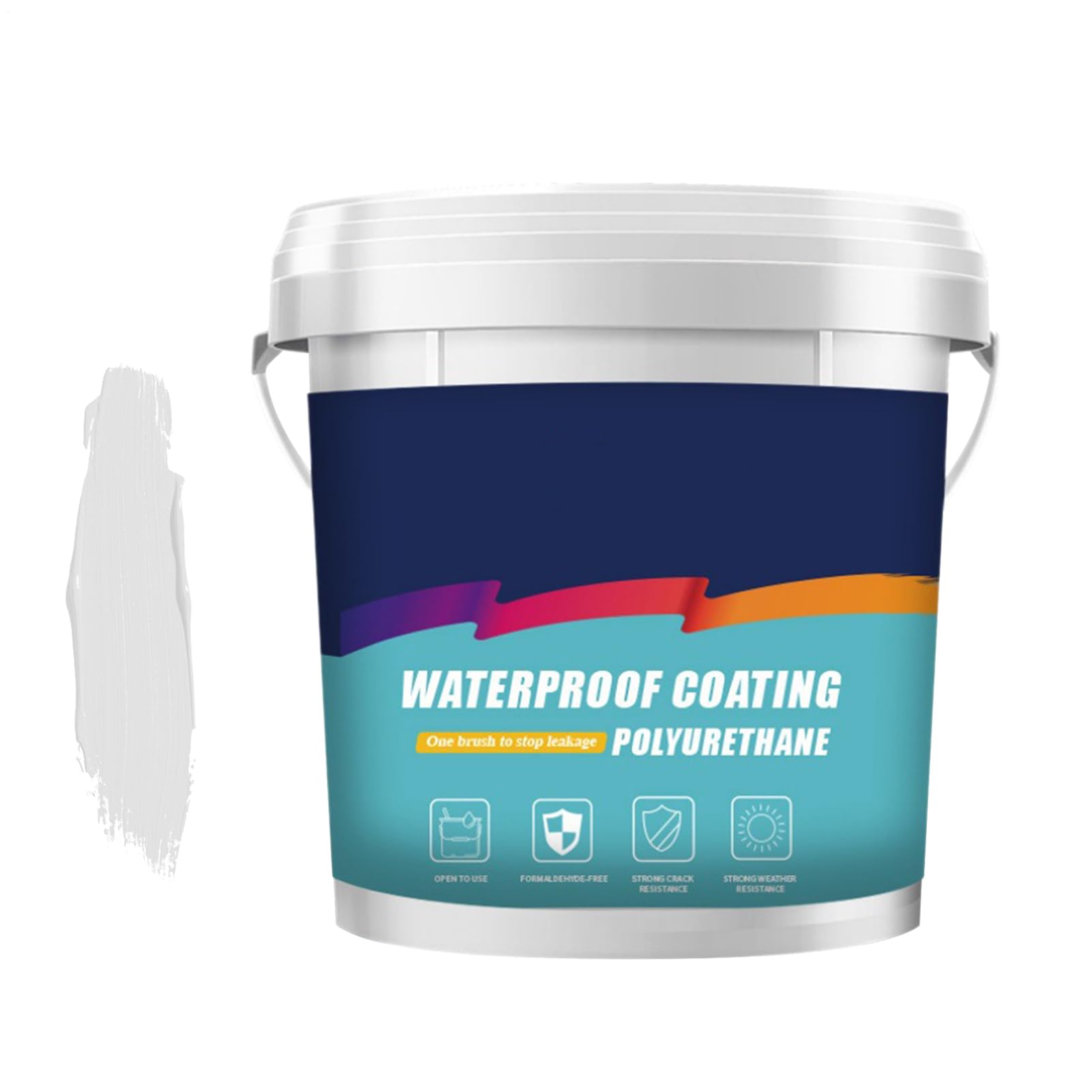 Mastic imperméable pour sol de salle de bain – Colle transparente pour