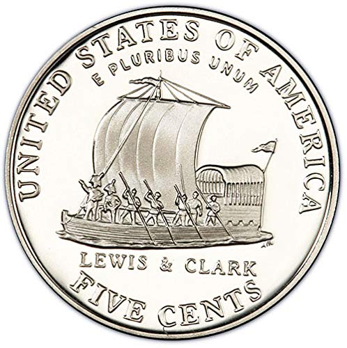 2004 P & D BU Keelboat Jefferson Nickel Choice Uncirculated US Mint 2 Coin Set Thumbnail