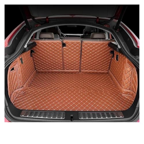 トランク マット に適合する オデッセイ 7人乗り 2004-2024年式 フルカバートランクマット 車用保護パッド ラゲッジカバー(茶色)