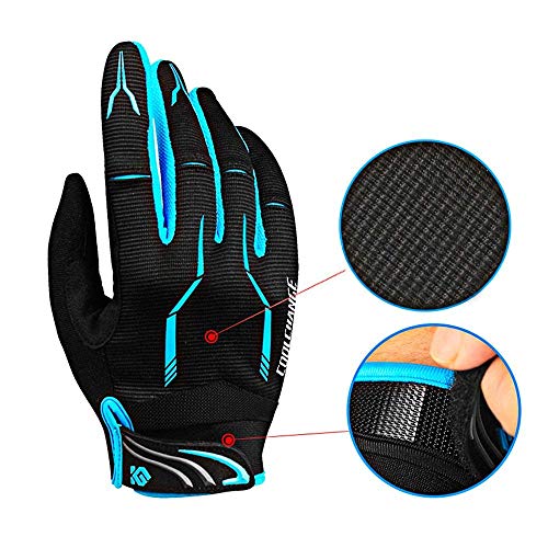Cool Change Full Finger Bike Gloves Unisex Outdoor Touch Screen Cycling Gloves Road Mountain Bike Bicycle Gloves