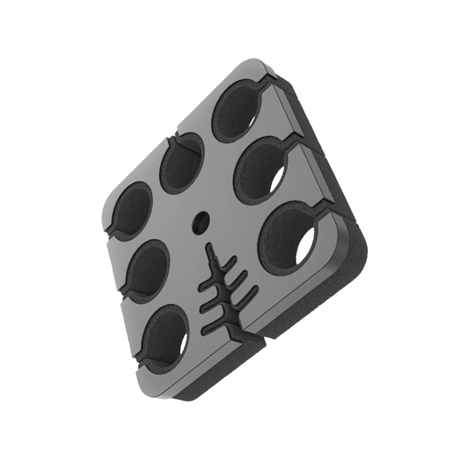 Jazuaiao Aluminum 7-Slot Mic Holder Permanent Storage with Attractive Wire Organiz Pickup Stand Planner