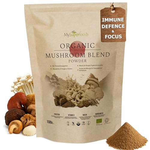 MySuperfoods Organic Mushroom Blend Powder 100g