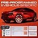 A-Premium 4PCS Pre-Programmed TPMS Sensor Tire Pressure Monitoring Sensor - Compatible with Hyundai, Kia Models - Elantra, Santa Fe, Azera, Veracruz, Magentis, Optima, Sedona, Rondo - 315MHz