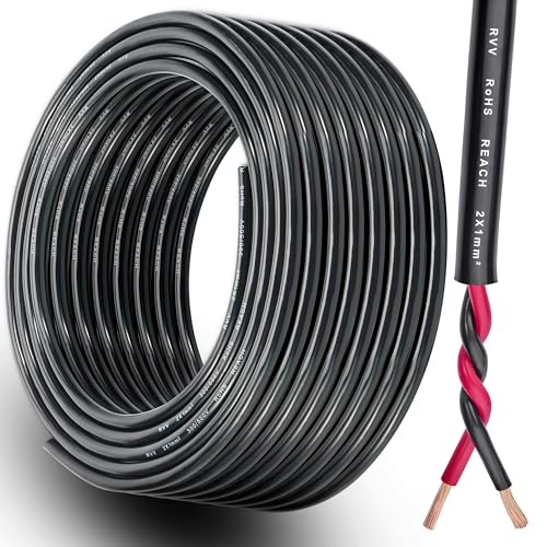 Cable de remolque de cobre con doble núcleo conductor para iluminación LED automotriz de 20M