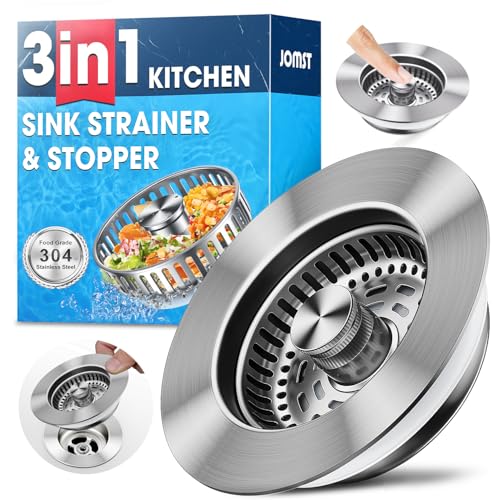 JOMST Kitchen Sink Drain Filter, 10,000...