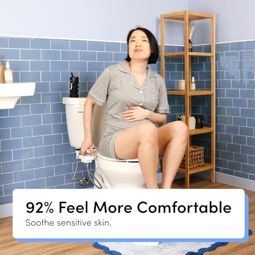 Image of TUSHY Fresh Ultra-Slim Starter Bidet Attachment for Toilet | Non-Electric, Adjustable Water Pressure, Cool Water Rear Wash, Self-Cleaning | Fits Elongated & Round Toilets, Easy 10 Min Install, Silver