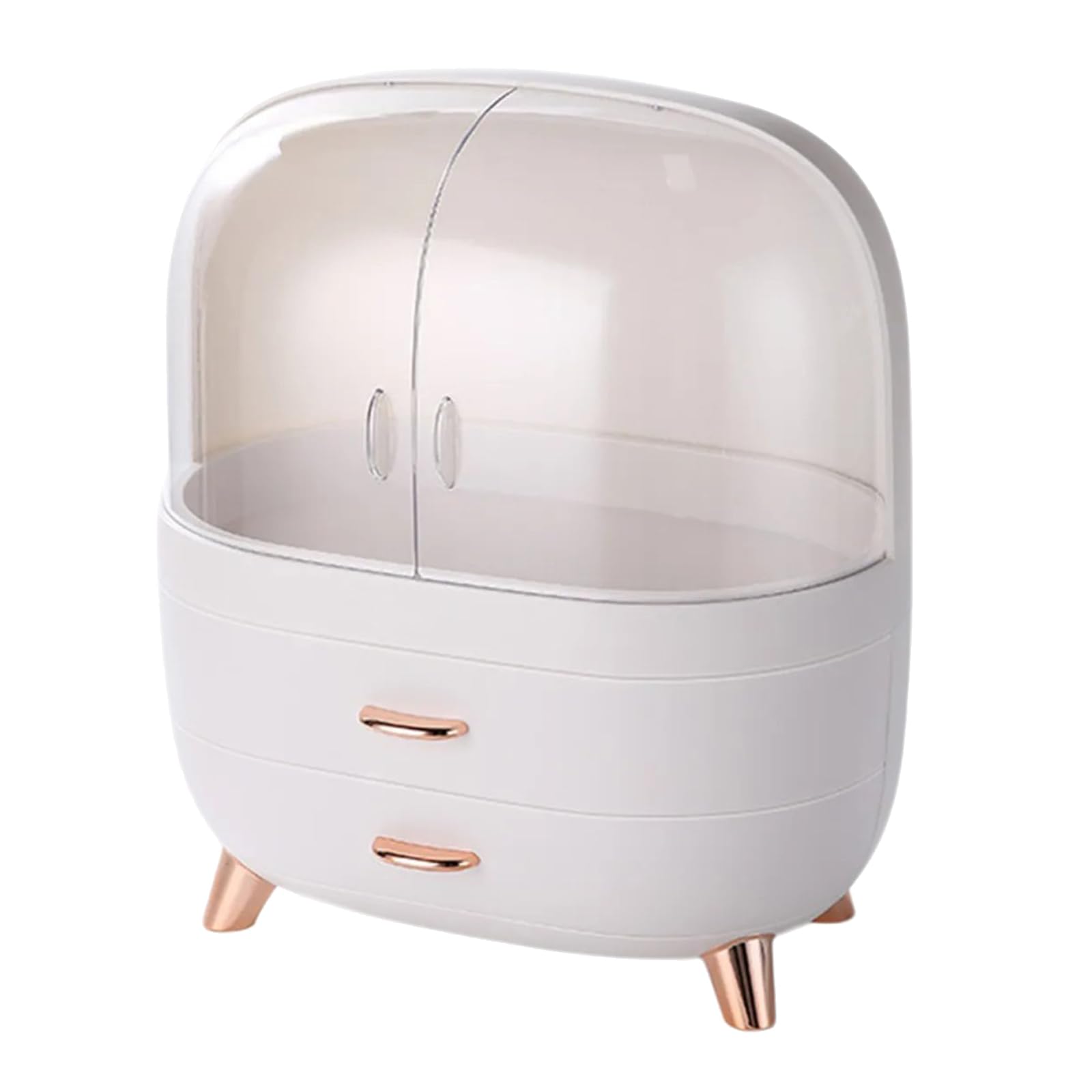 APGLSXY Cosmetic Organiser for Desk or Countertop Use Makeup Storage Box Jewelry Container for Beauty Enthusiasts Bathroom Countertop Organiser