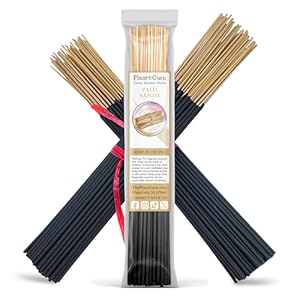 Palo Santo Incense Sticks 11" - 1 Bundle 85 to 100 Sticks - Smooth and Clean Long Burn Time, 45 to 60 Minutes. Palo Santo Incense Sticks 11 1 Bundle 85 to 100 Sticks Smooth and Clean Long Burn Time 45 to 60 Minutes