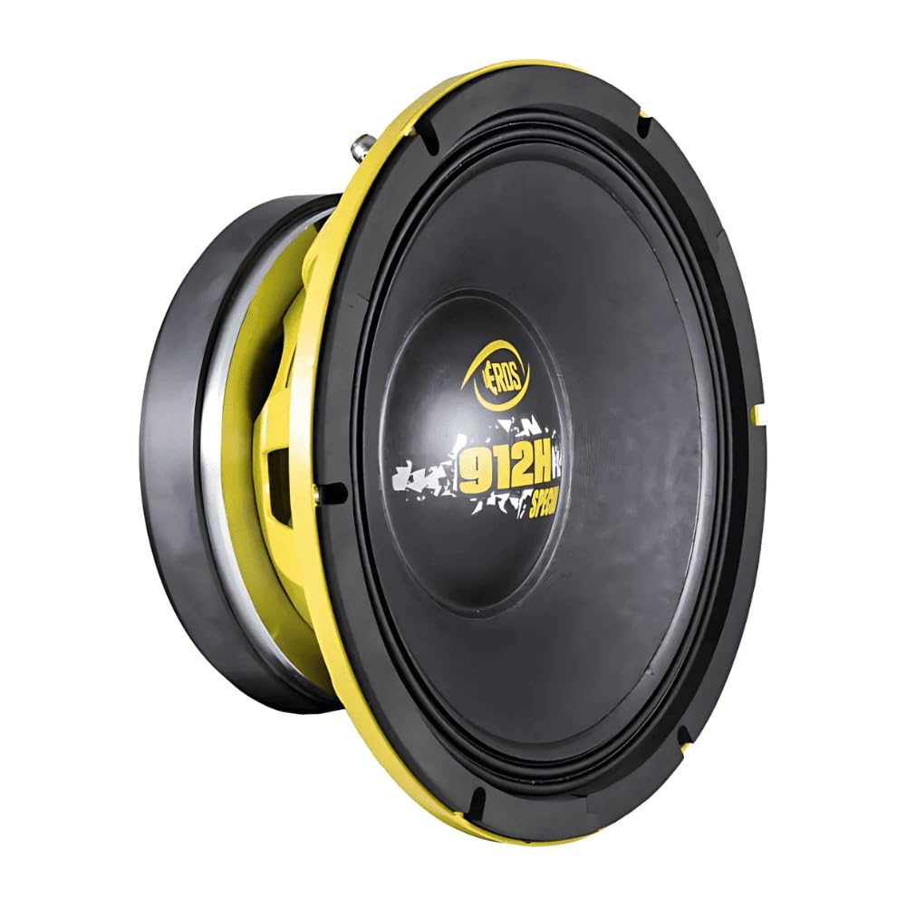 4個セット EROS E-912H カースピーカー 12インチ 6Ω 1800W Amazon.co.jp: 2個セット EROS E-912H ミッド カースピーカー 12インチ