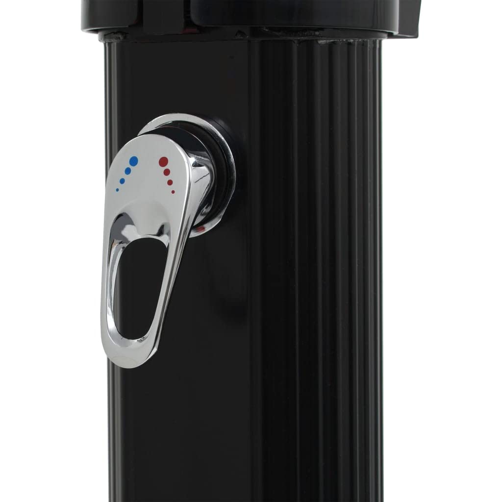 Generico Doccia ad Energia Solare Pieghevole Nera 214 cm 23 L,Piscine e Spa,Accessori per Piscina e spa-91719