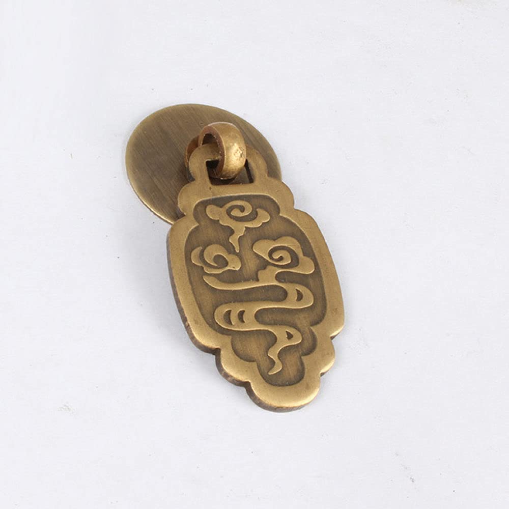 Quincaillerie vintage robuste avec 5 boutons de tirage rétro