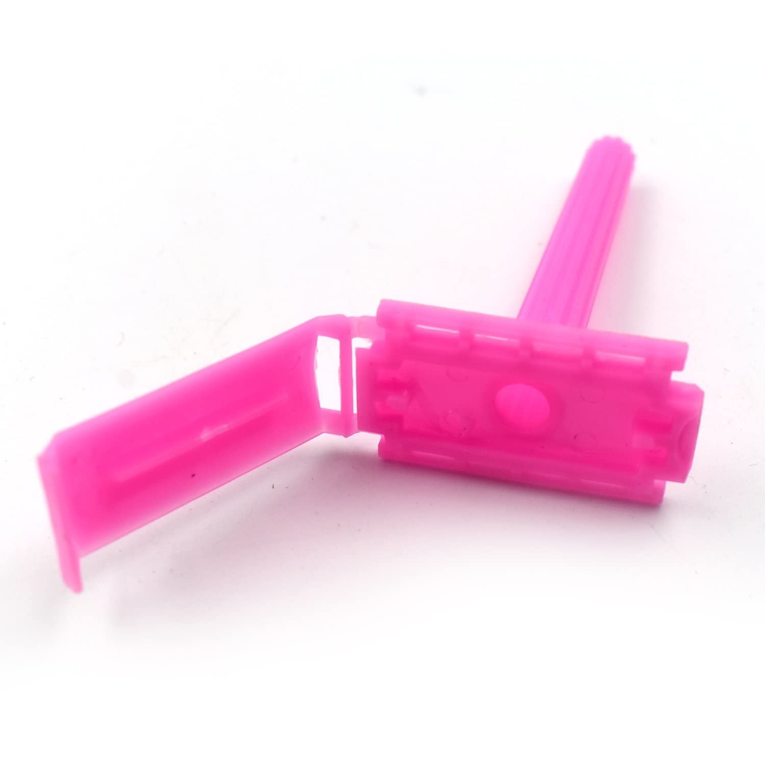 MeeTo Safety Shaving Razor For Men with Plastic Grip Handle Pink (B09XXCY79F) Amazon Price History, Amazon Price Tracker