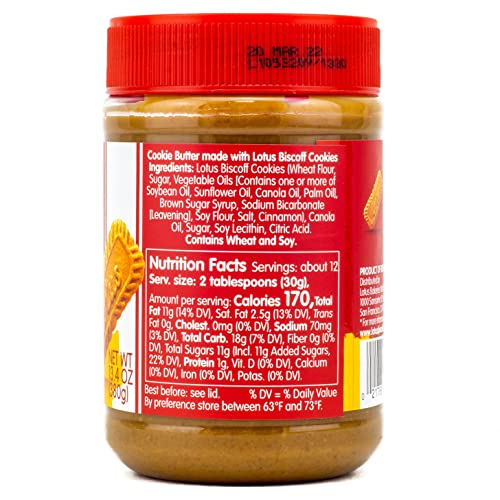Biscoff Cookie Butter Spread (Creamy + Crunchy Combo Pack), (Pack Of 2) #TOP3