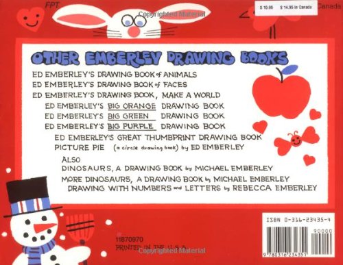 Ed Emberley's Big Red Drawing Book - Image 2