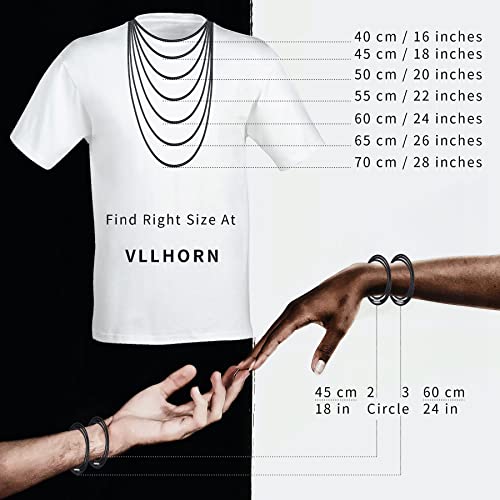 Leather Cord Necklace 3pcs 1/2/3mm Black Brown Red Braided Wax Rope Chain for Men Women with Stainless Steel Clasp 16 18 20 22 24 26 28 inches4