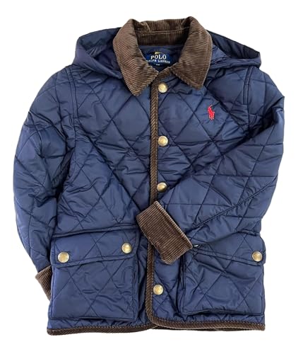 POLO RALPH LAUREN Boys' Water-Repellent Hooded Barn Jacket (Big Kid)