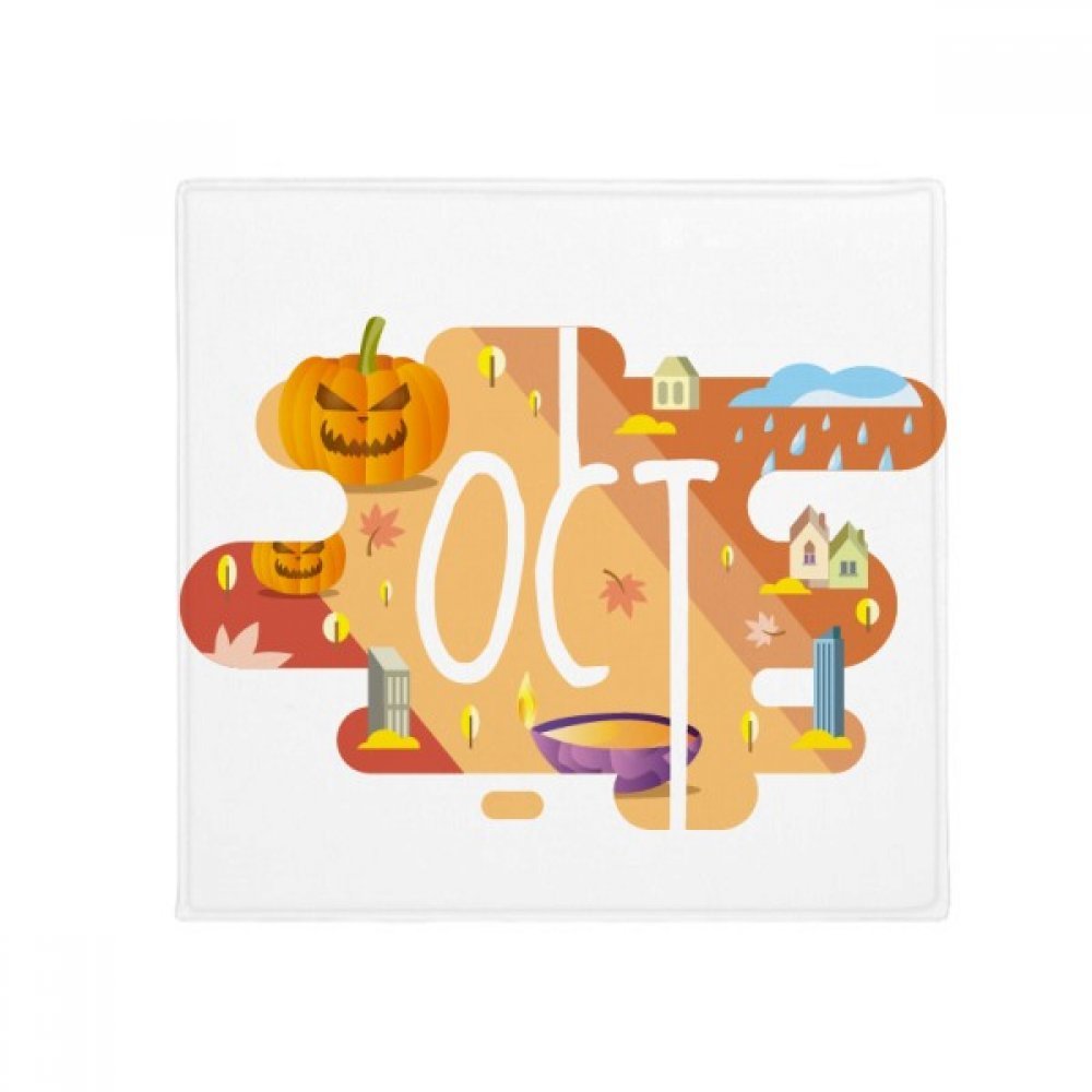 Tapis anti-slip Octobre Mois Saison absorbant et sécurisé