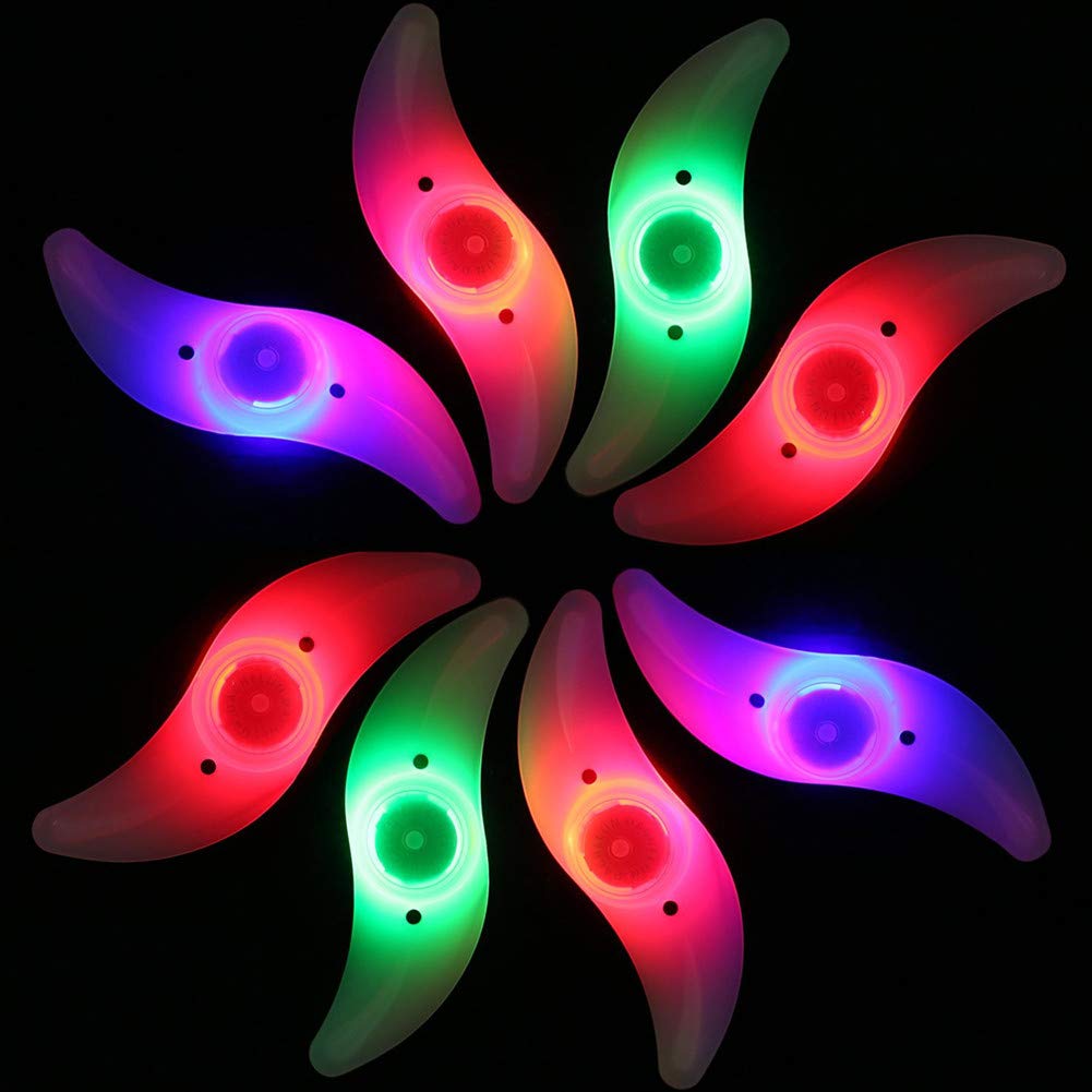 Luci LED Per Ruote Bici - Automatiche, A Batteria, Aumentano La Visibilità - Foto 2