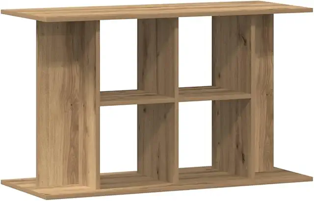 Soporte para Acuario de Roble Artesanal, Mueble Acuario 100x40x60 cm
