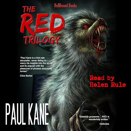 The Red Trilogy Audiolibro Por Paul Kane arte de portada