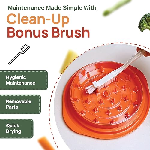 SHRED'N'GO Chicken Shredder Tool, Anti-Slip Strips, BPA Free, Suitable for Pulled Pork, Beef, Chicken. Orange Color - Image 2