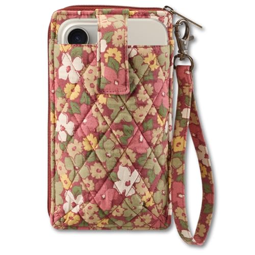 Bella Taylor Cell Phone Wallet for Women | with Detachable Wristlet, Smartphone Pocket and RFID Protection | Autumn Garden