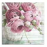 wandbild shabby bilder MATERIAL: Das Motiv wird auf eine ca. 2 cm dicke hochwertige Echtholzplatte gedruckt. Die Echtholzplatte wurde vor dem Druck aufwändig von Hand die Grundierungsfarbe in mehreren Schichten aufgetragen und bearbeitet.