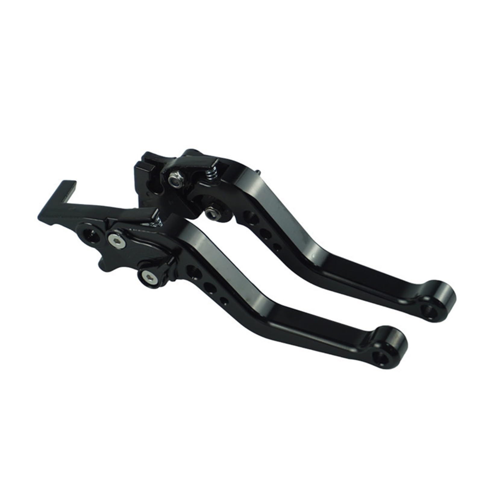 Zhannuobhd Black Brake Clutch Lever For Suzuki Cnc Motorcycle Adjustable Brake Clutch Levers Motorbike Brake Lever Handle Bar Motor Grips(Black)