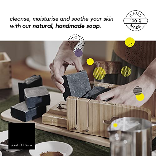 Savon thé noir peaux grasses et sensibles Poola & Bloom