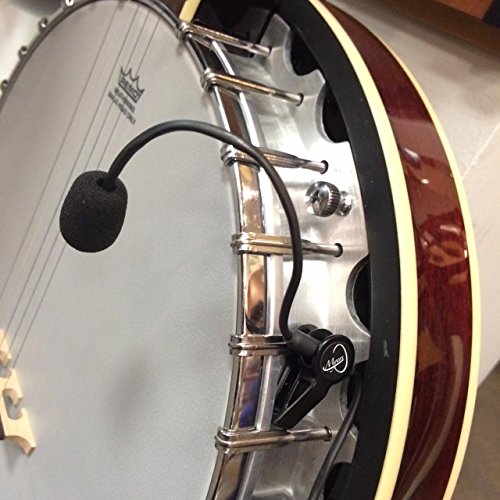 Myers Pickups The Feather Harp Banjo Pickup with Flexible Micro-Gooseneck