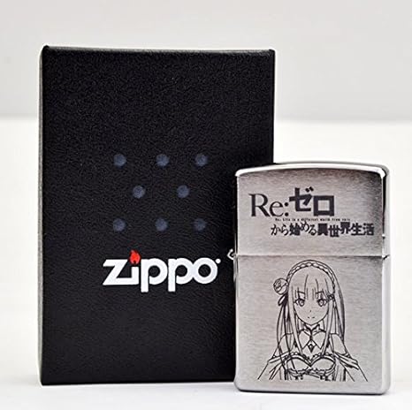 Amazon Zippo Re ゼロから始める異世界生活 リゼロ Re ゼロ エミリア アニメ 萌えグッズ 通販 Amazon Zippo Re ゼロから始める異世界生活 リゼロ Re ゼロ エミリア アニメ 萌えグッズ 通販