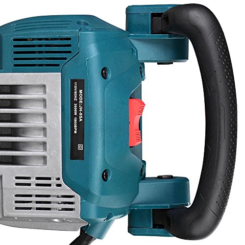 WeChef 3600W Heavy Duty Electric Demolition Jack Hammer with Double Insulated Motor Casing 2 Chisels Case 1800BPM