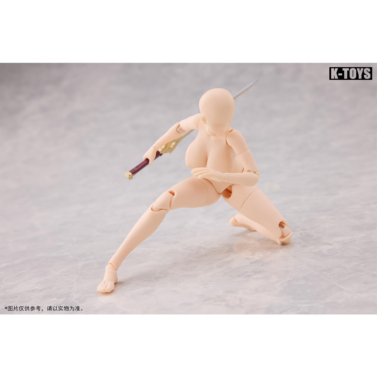 Amazon | HiPlay K-Toys 1/12 アニメ風 女性素体 KT02A 美白肌 ボディ