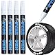 Autoreifenmarker, Reifenmalstifte,Auto Reifen Stift,4pcs Reifen Stift,Reifenstift Weiß,Hohe Kapazität Reifenstift,Wasserfest Auto Reifenmarker Reifen Lackstifte