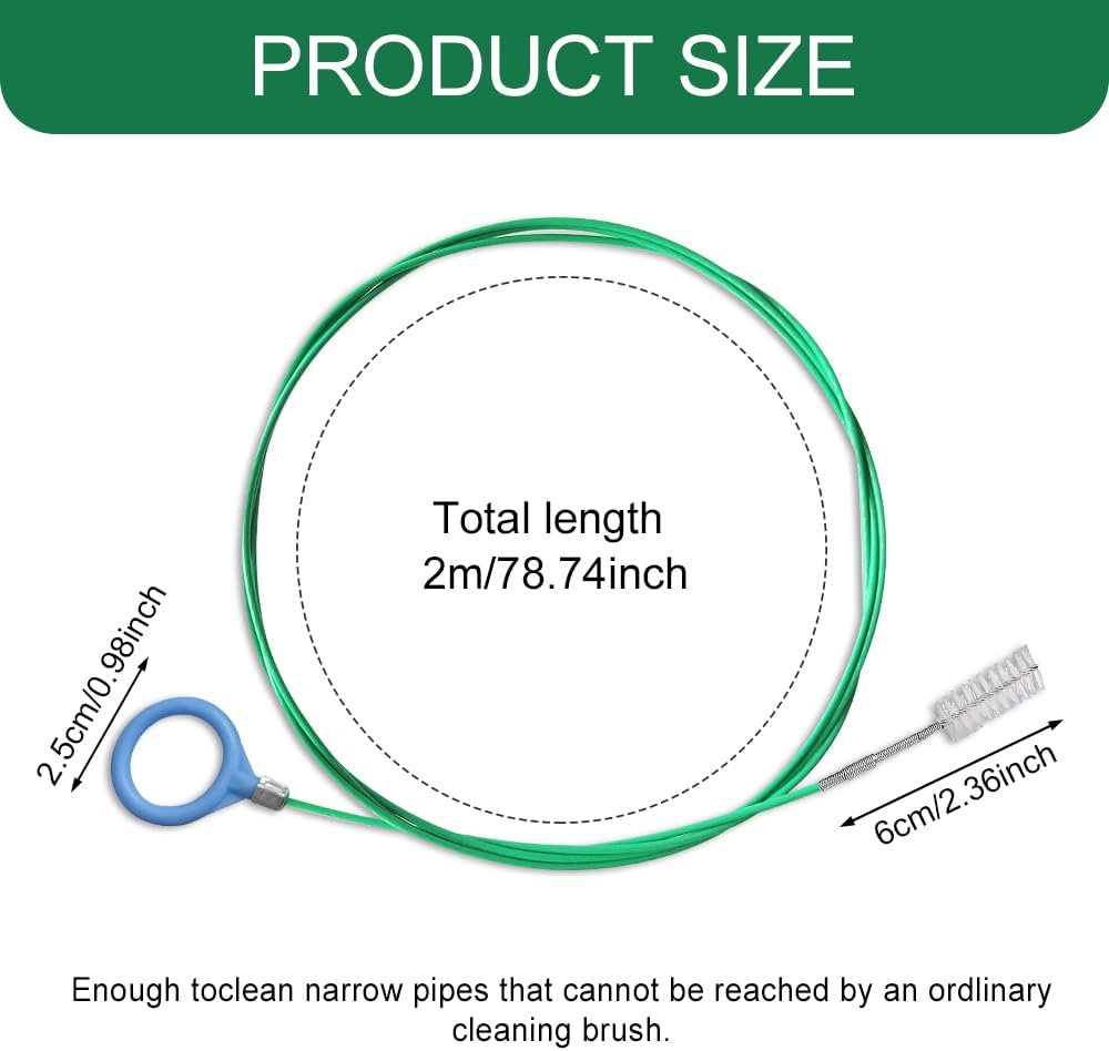 Auto Sunroof Drain Cleaning Tool, 78Inch Flexible Tube Cleaning Brush thumbnail