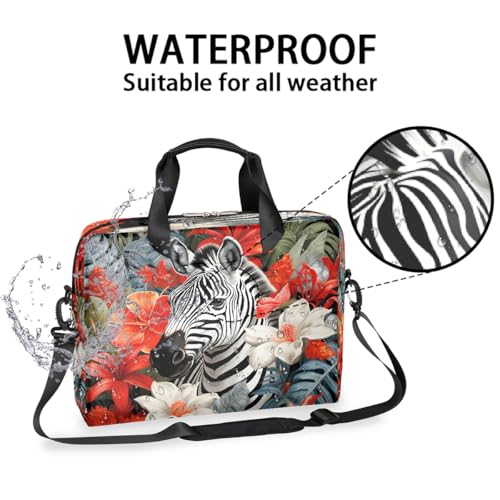 Maletín para laptop con diseño tropical para 13-16" miniatura 2
