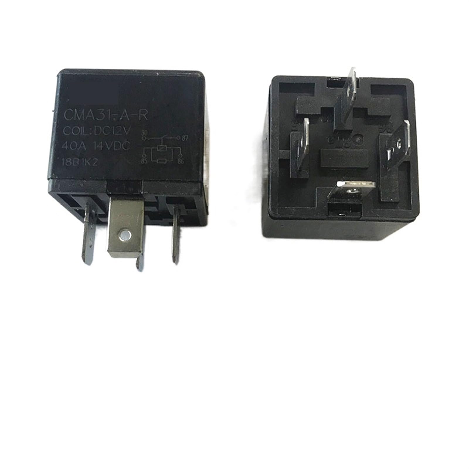 Relais automobile CMA31-AR 4 broches 40A DC12V pour circuit électrique - 2