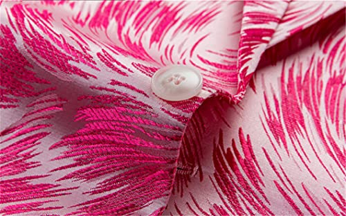 Business Anzug 2 Sets Herren Slim Dress Mantel und Hose Große Größe Kostüm Violett Asiatisch 6XL is Eur 4XL – Bild 7