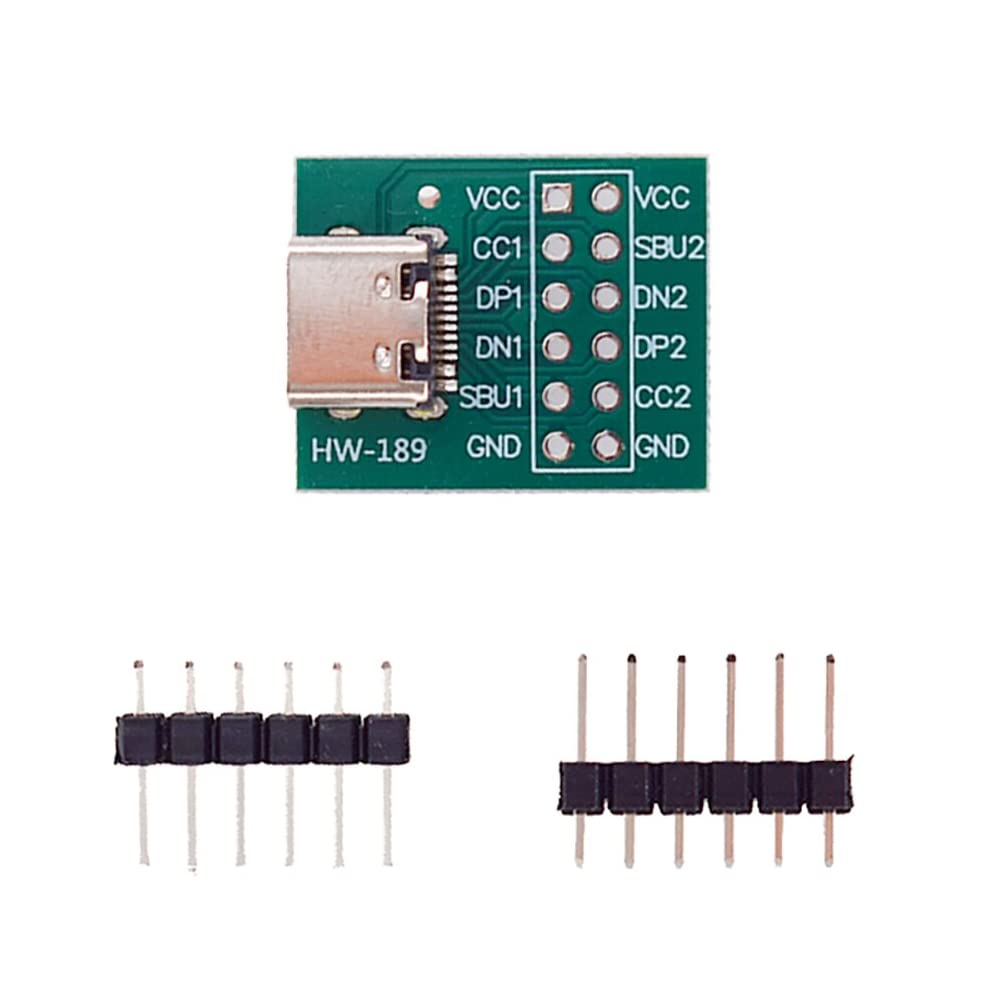 xcluma Type-c usb transfer pin dip female base B adapter typec feed and discharge pin-picture-11