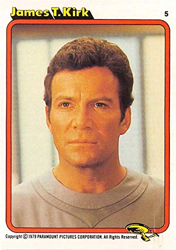 William Shatner Captain James T Kirk Star Trek trading card 1979 Rainbo Bread #5