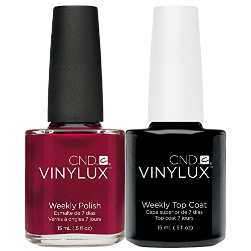 CND Vinylux Red Baroness Plus Top Coat Nail Polish 50 g