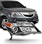 AKKON - Fits 2007 2008 2009 Acura MDX Sedan 4DR HID Xenon Style Headlight Lamp Passenger Right Side Replacement 07 08 09