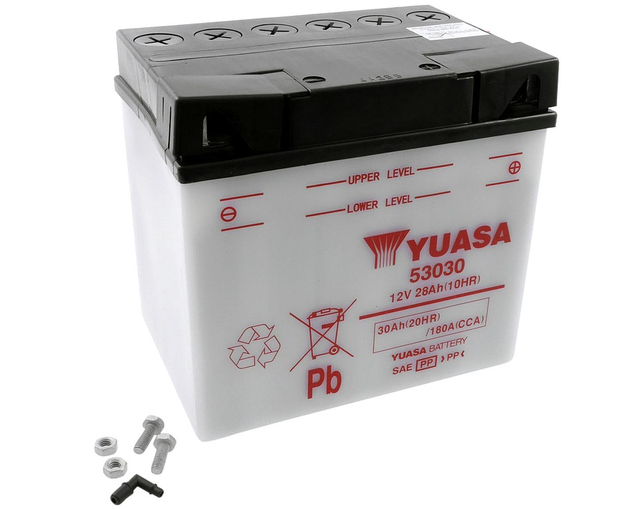 Yuasa 53030 (CP) motocicleta y Powersport recargable