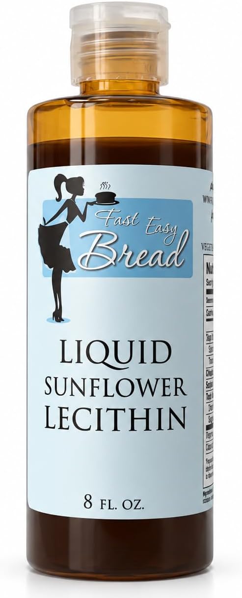 Fast Easy Bread Pure Sunflower Lecithin Liquid Food Grade for Baking and Cooking